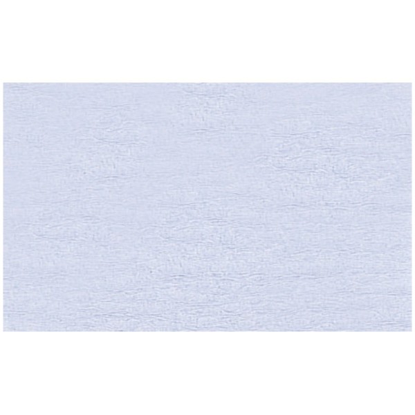 Rouleau de papier crépon 75% 2,50x0,50m bleu pale - Photo n°1