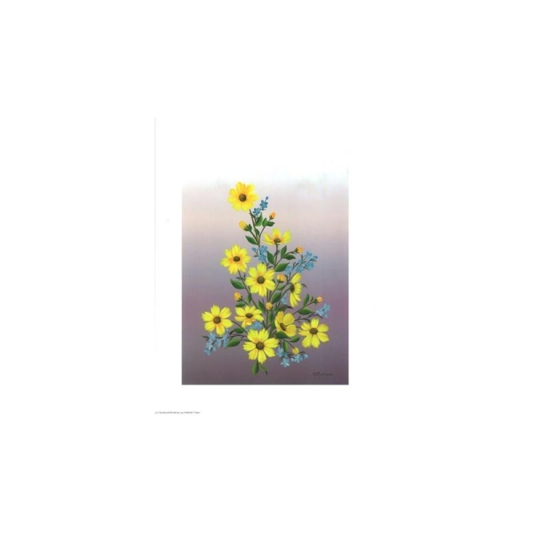 Image 3D - astro 248 - 24x30 - petites fleurs jaunes - Photo n°1