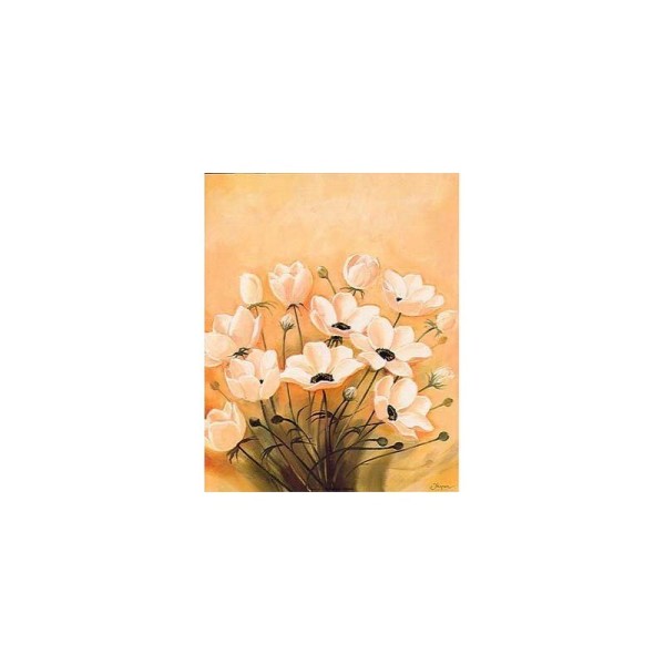 Image 3D - 0500004 - 20x25 - fleurs blanches - Photo n°1