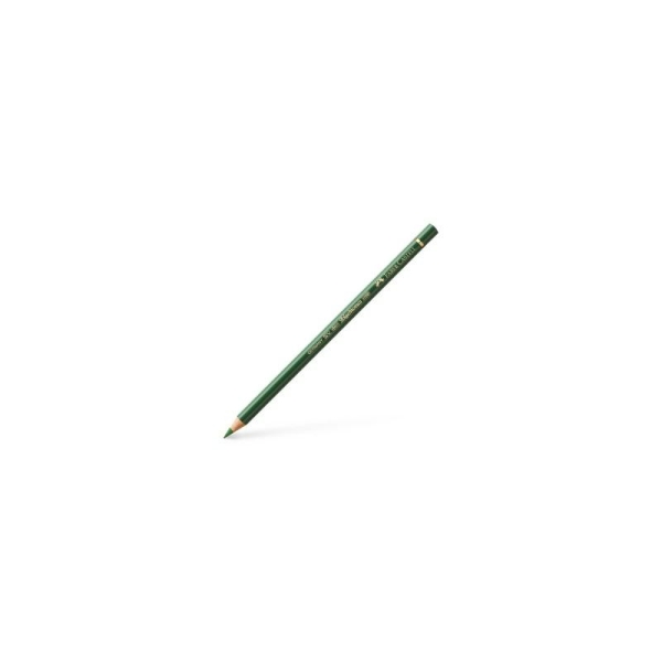 Crayon de couleur polychromos 167 vert permanent olive - Photo n°1
