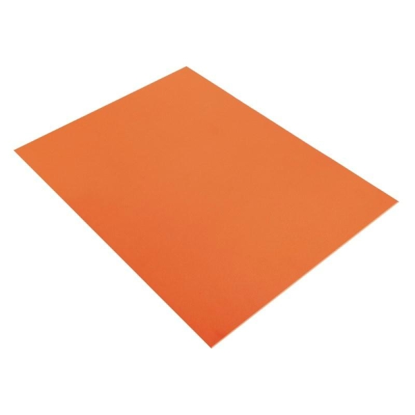 Mousse thermoformable 2mm 30x40 cm orange - Photo n°1