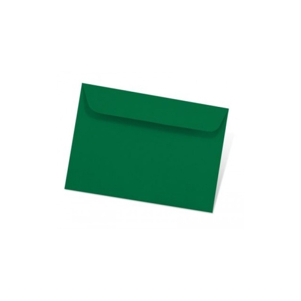 Enveloppe C6162x114 - racing green paquet de 5 - Photo n°1