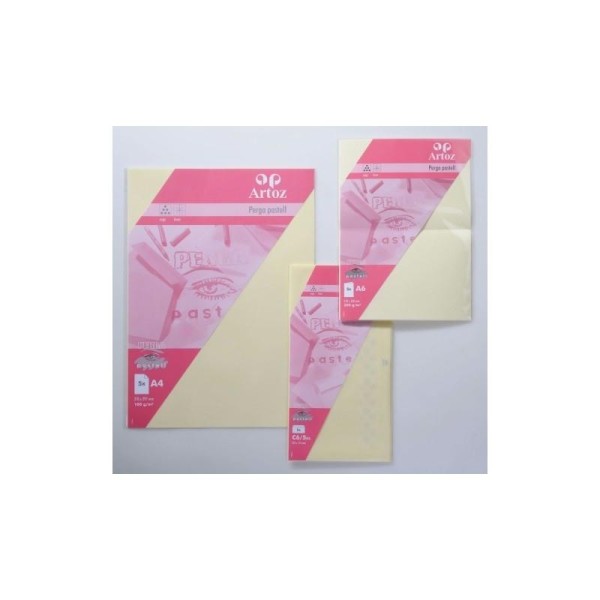 Calque A4 21x29,7 cm paquet de 5 - vanille - Photo n°1