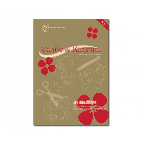 Cahier de kirigami n° 2 - thèmes variés - Photo n°1