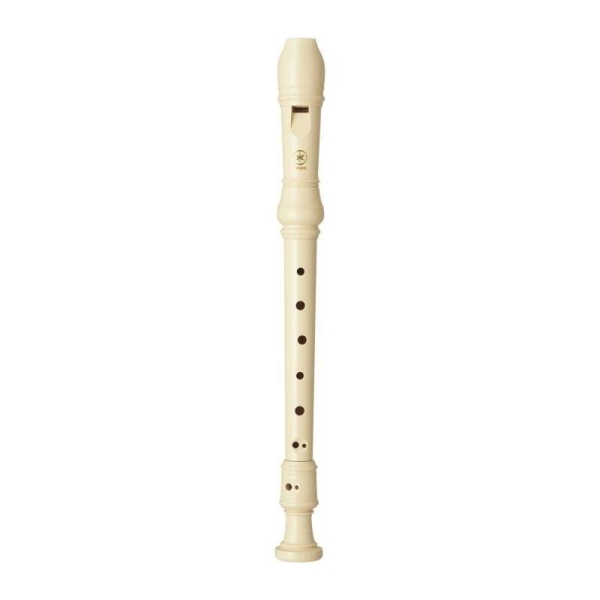 Flûte à bec doigté baroque beige Yamaha - Photo n°1