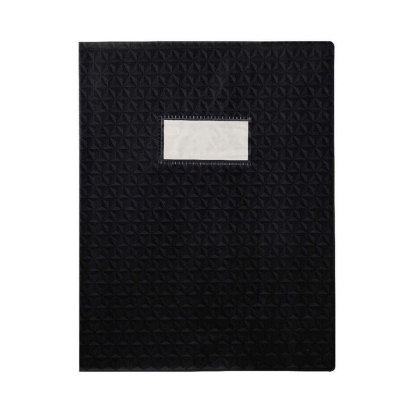 Protège-cahiers 24X32 noir opaque CALLIGRAPHE - Protège cahiers - Creavea