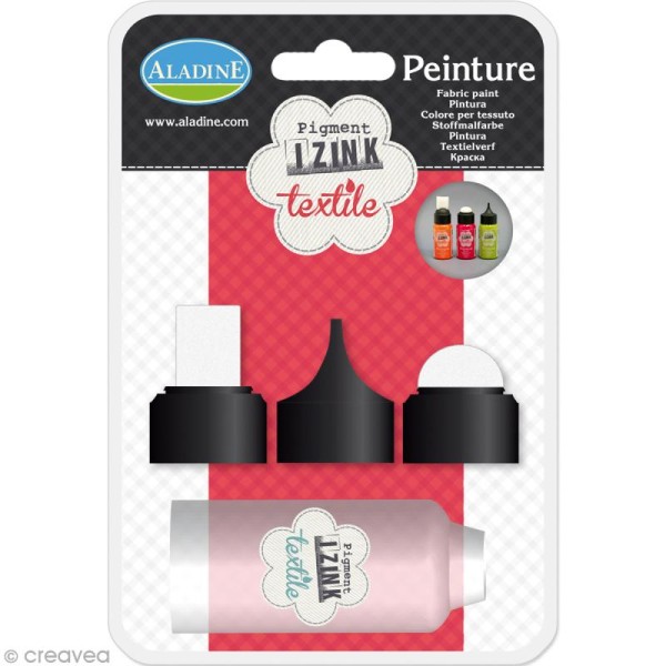 Kit d'outils pour peinture textile Izink - Photo n°1