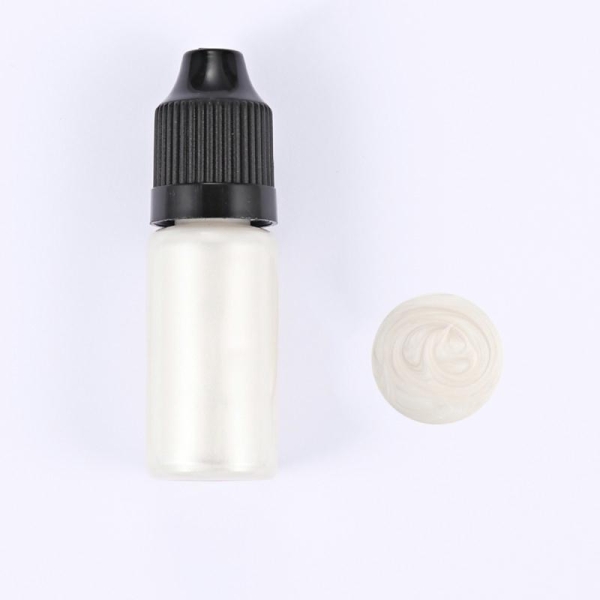 Pigment Nacré Colorant liquide Blanc pour Résine Moules,... SC0106238 - Photo n°1