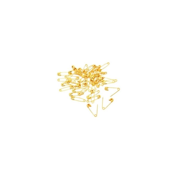 500 Épingle à nourrice doré, 20 x 5 mm - Photo n°1