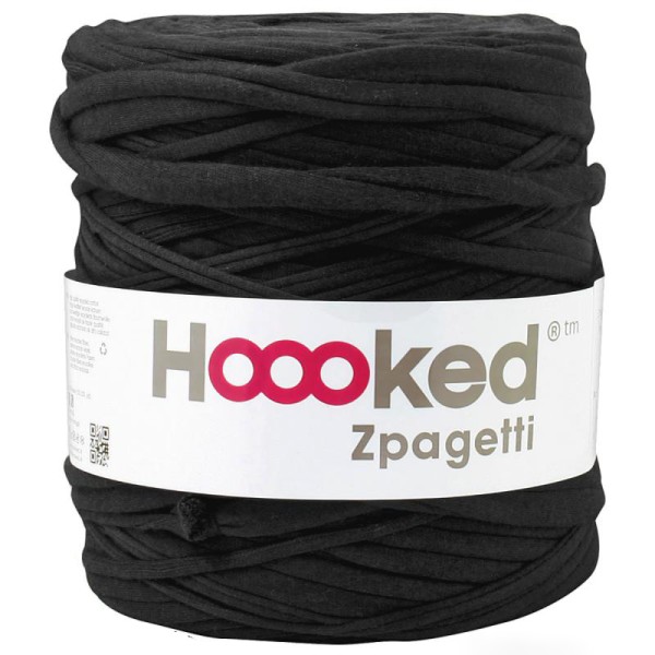 Zpagetti Hoooked DMC - Pelote Jersey Gris Foncé - 120 mètres - Photo n°1