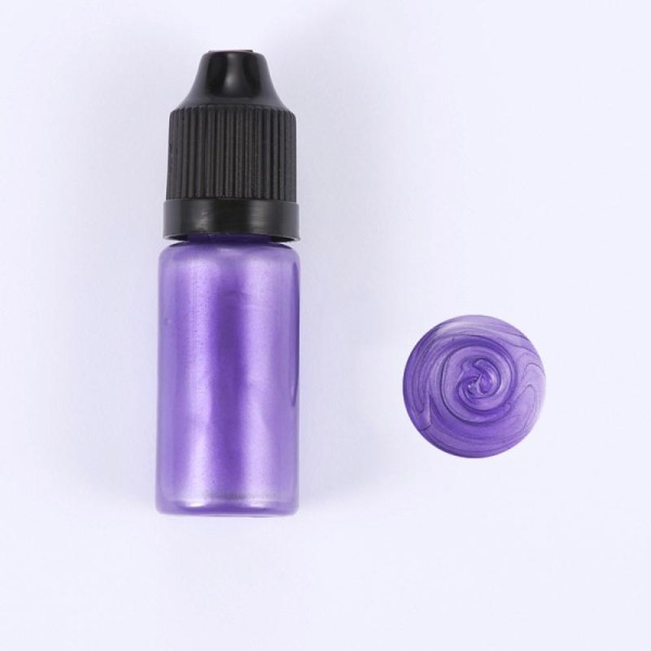 Pigment Nacré Colorant liquide Violet pour Résine Moules,... SC0106240 - Photo n°1