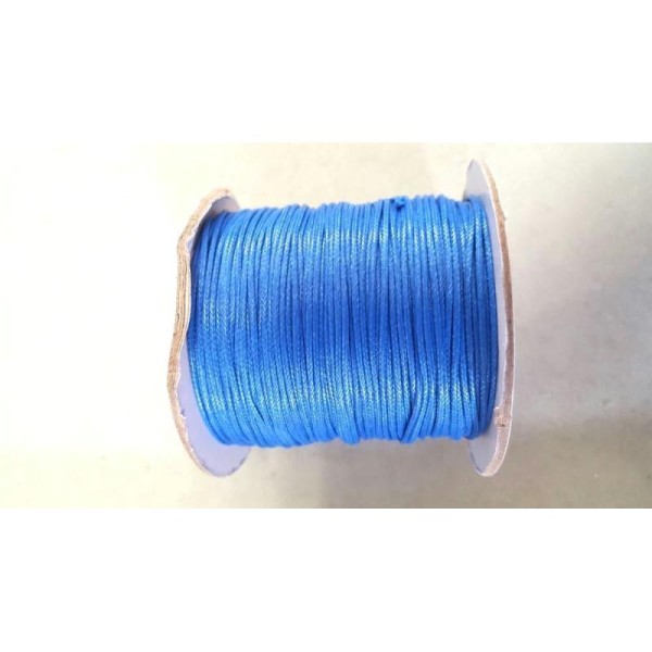1m Fil nylon bleu , shamballa , macramé… 13 - Photo n°1