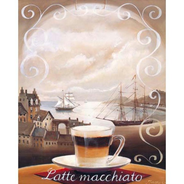 Image 3D Cuisine - Latte Macchiatto 24 x 30 cm - Photo n°1