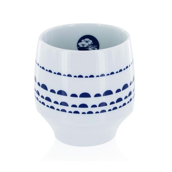 Tasse Nara - porcelaine avec motifs bleus - Photo n°1