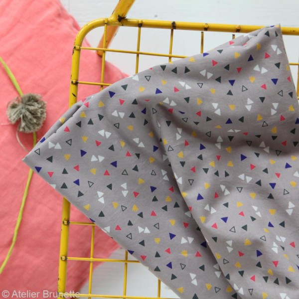 Tissu Atelier Brunette Overnight - Candy Flakes - Par 10 cm (sur mesure) - Photo n°4