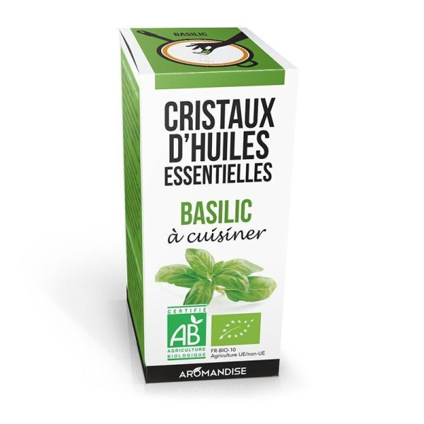 Cristaux d'huiles essentielles Basilic - Photo n°1