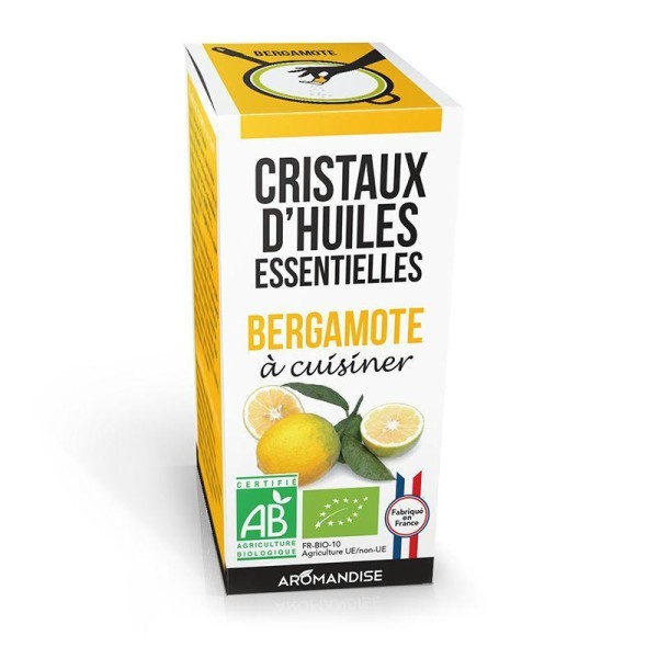 Cristaux d'huiles essentielles Bergamote - Photo n°1
