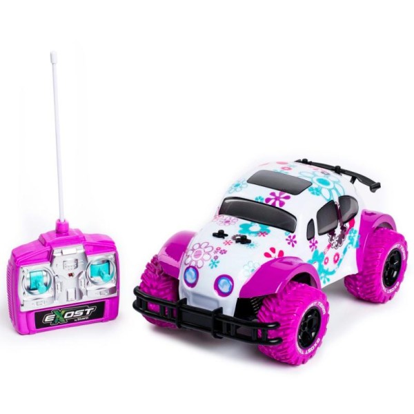 Exost Voiture Radioguidée Pixie Buggy Rose Te20227 - Jeux et