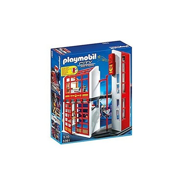 Playmobil - 0440229 - Jeu De Construction - 5361 - Caserne De Pompiers - Photo n°1