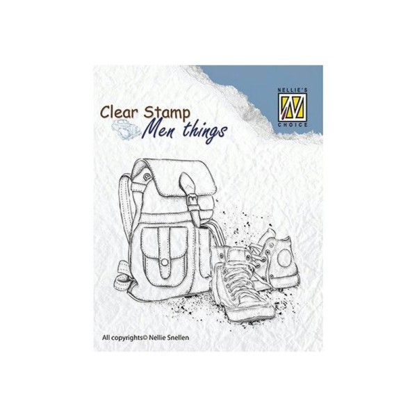 Tampon clear transparent scrapbooking NELLIE'S S CHOICE RANDONNEE - Photo n°1