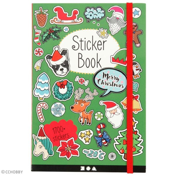 Carnet de stickers - Noël  - 80 pages - Photo n°2