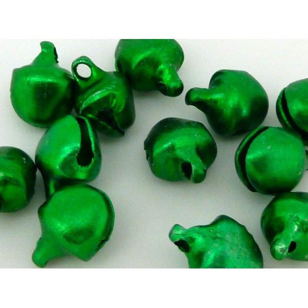 R-10 Grelots En Métal Couleur Vert 10,3mm - Photo n°1