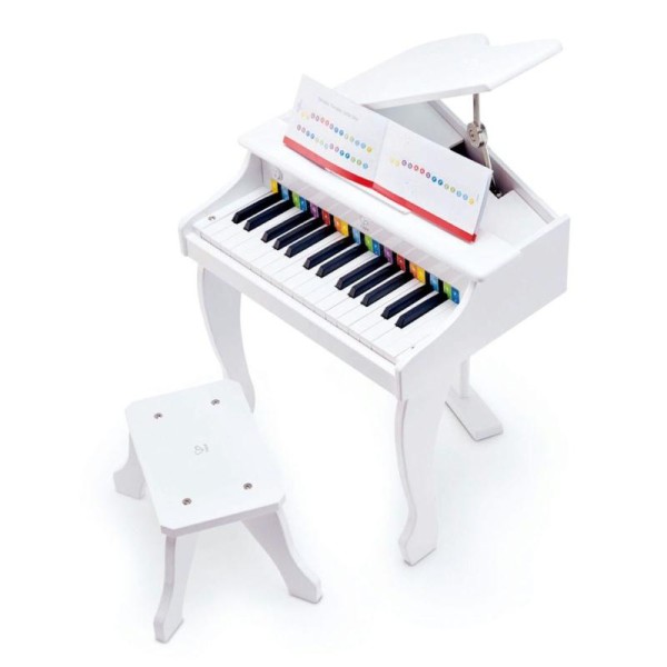 Hape Piano Jouet Blanc E0338 - Photo n°1