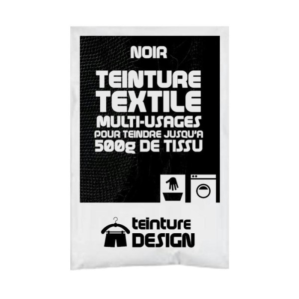 Teinture Design pour tissu/textile/vêtement coloris noir 1 - Photo n°1
