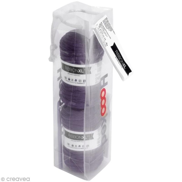 Kit Ribbon XL - coussin violet - Photo n°1