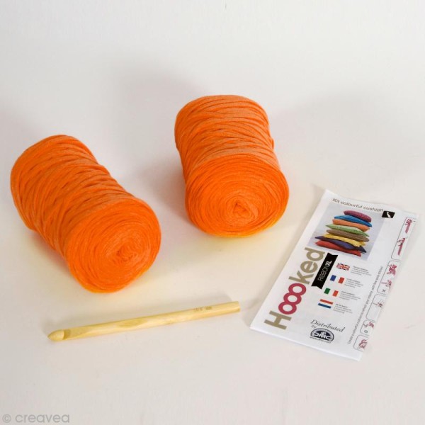 Kit Ribbon XL - coussin orange - Photo n°2