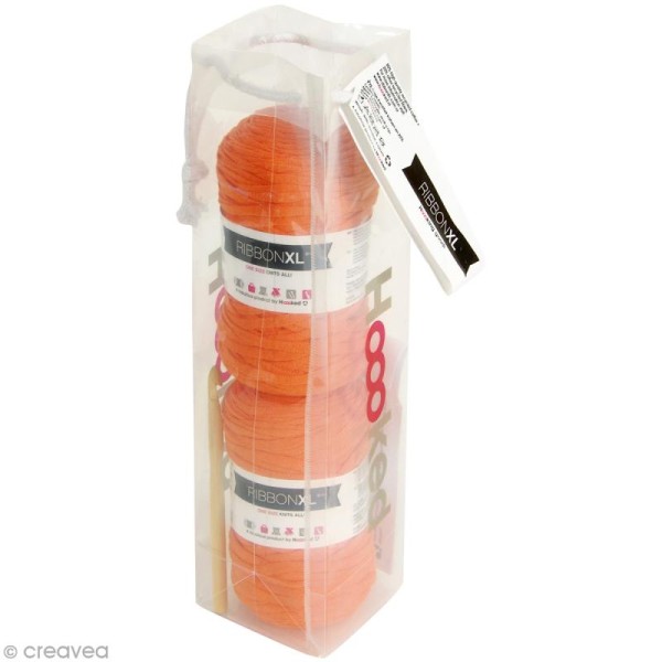 Kit Ribbon XL - coussin orange - Photo n°1