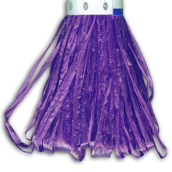 Raphia synthétique brillant violet x 20 m - Photo n°1