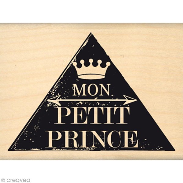 Tampon 100% grunge - Petit prince - 6 x 8 cm - Photo n°1