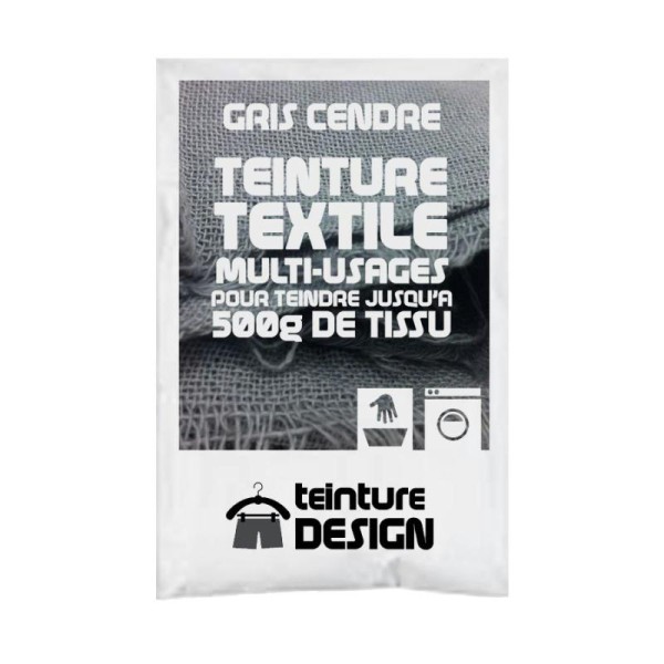 Teinture Design pour tissu/textile/vêtement coloris gris cendre 3 - Photo n°1