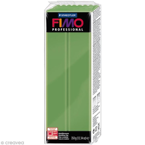 Pâte Fimo Professional Vert olive 57 - 350 gr - Photo n°1