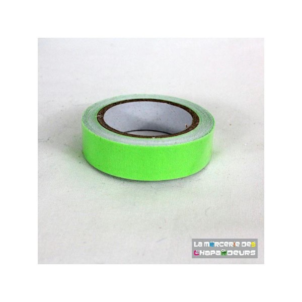 Masking Tape 10 Mm Coton Vert - Photo n°1