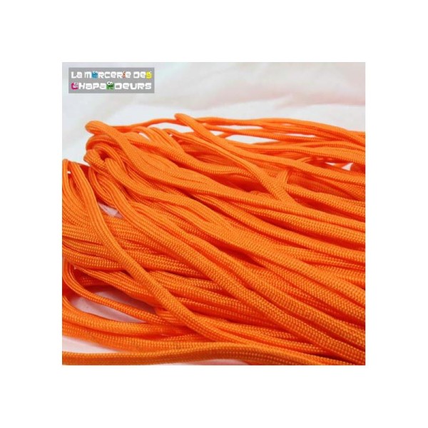 5 Mètres Paracord Orange - Bracelet De Survie - Photo n°1