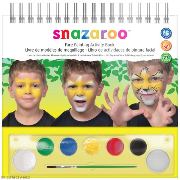 Kit Snazaroo - Livre de modèles et accessoires de maquillage - Photo n°1