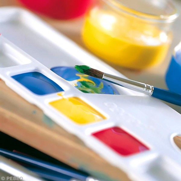 Kit Découverte Peinture à l'eau - Primacolor 20ml - 6 tubes - Photo n°2