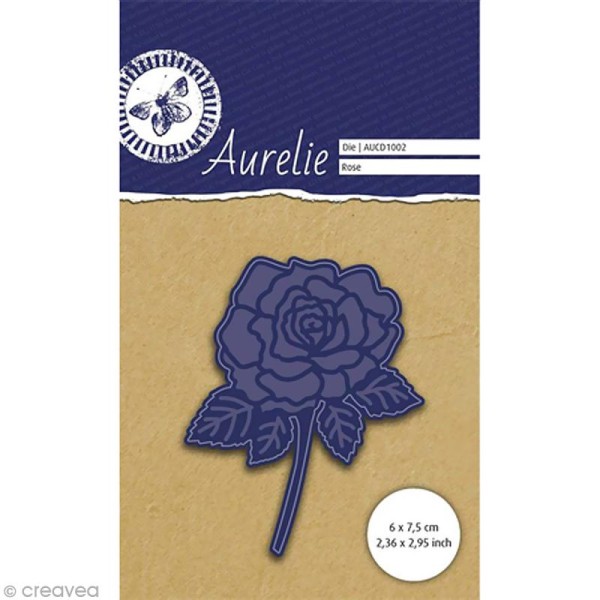 Die Aurelie - Rose - 7,5 x 6 cm - Photo n°1