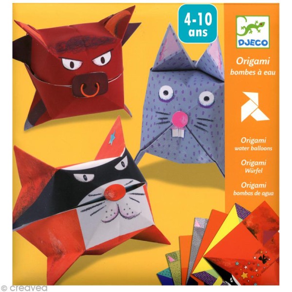 Djeco Petits cadeaux - Origami - Comme des bombes à eau - Photo n°1