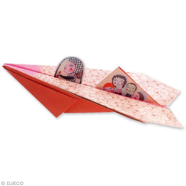 Djeco Petits cadeaux - Origami - Les coucous coquets - Photo n°2