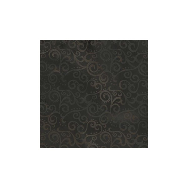 Tissu patchwork faux-uni Arabesque Noir - Ombre Scroll Dimensions:par 10 cm - Photo n°1