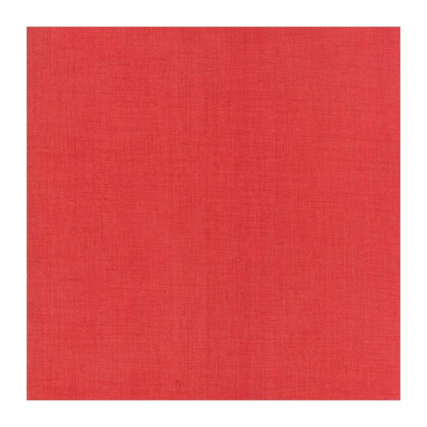 Tissu patchwork Faux-uni rouge - Jardin de Versailles de French General Dimensions:par 10 cm - Photo n°1