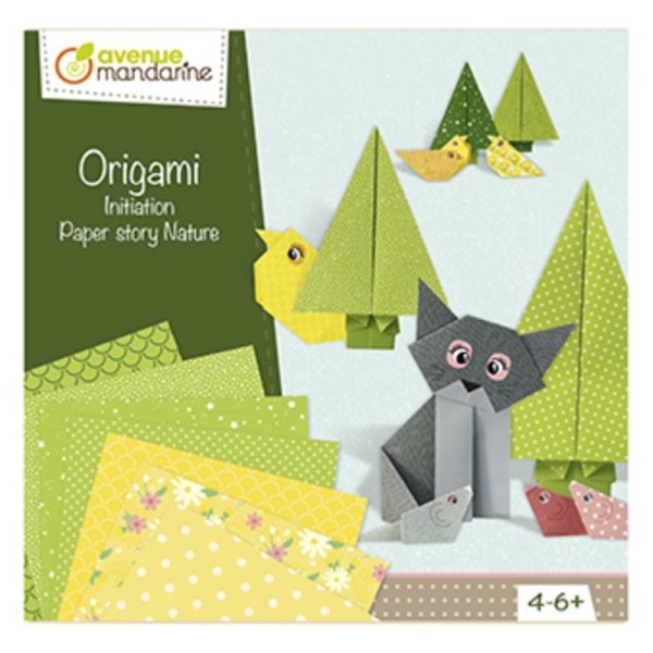 Coffret Origami Initiation 356 feuilles et 10 modèles Avenue Mandarine - Photo n°1
