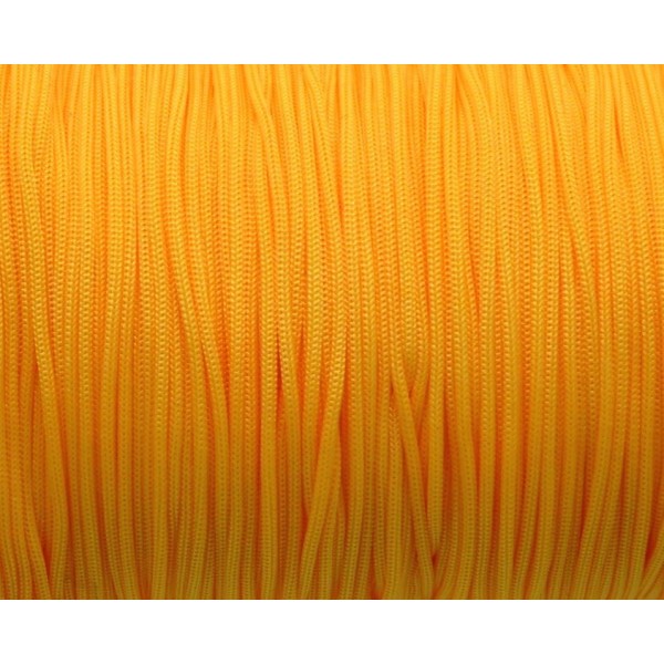 R-10m Fil Nylon Tressé 0,8mm Orange Tangerine - Photo n°2