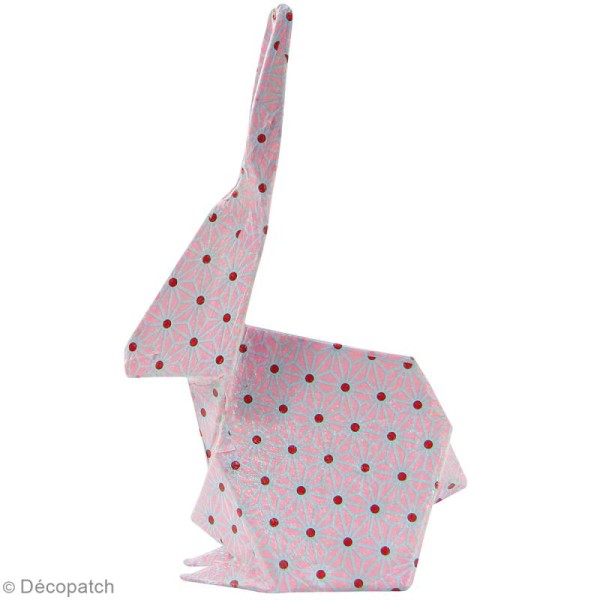 Lapin origami 19 cm à décorer - Photo n°4