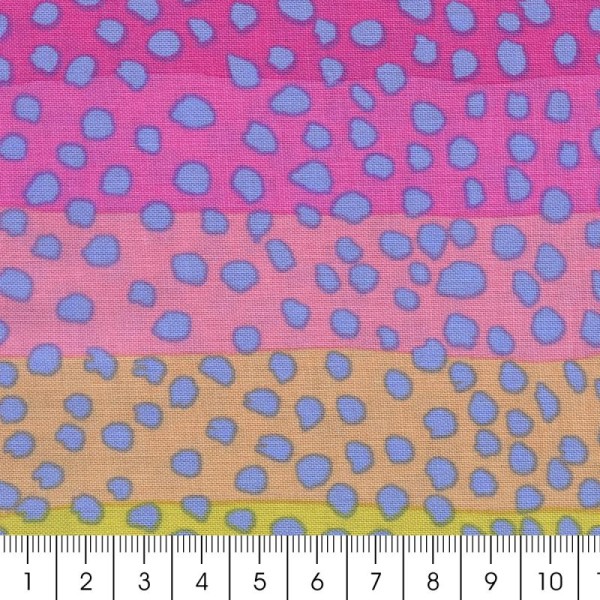 Tissu Kaffe Fassett - Ombré Pink - Par 10 cm (sur mesure) - Photo n°2