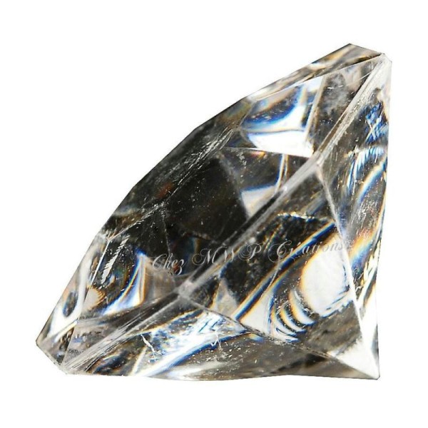 Diamant Pvc Décoratif Cristal, Par 5 Pièces - Photo n°1