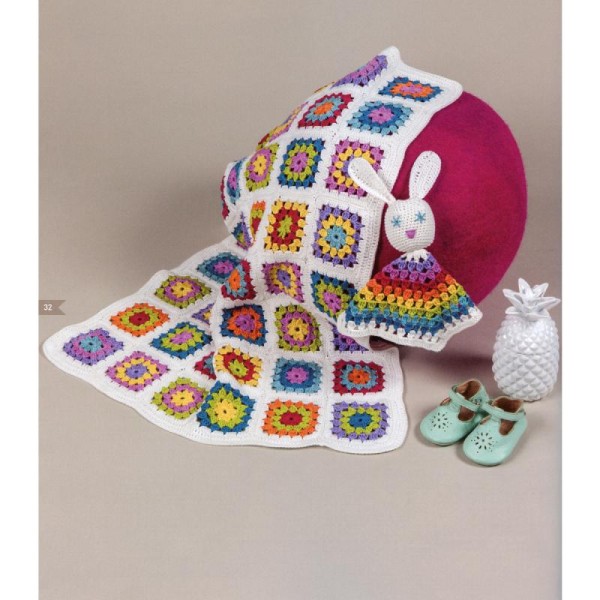 Livre crochet - Crochet et tricot en coton pour bébé - Frédérique Alexandre - Photo n°4